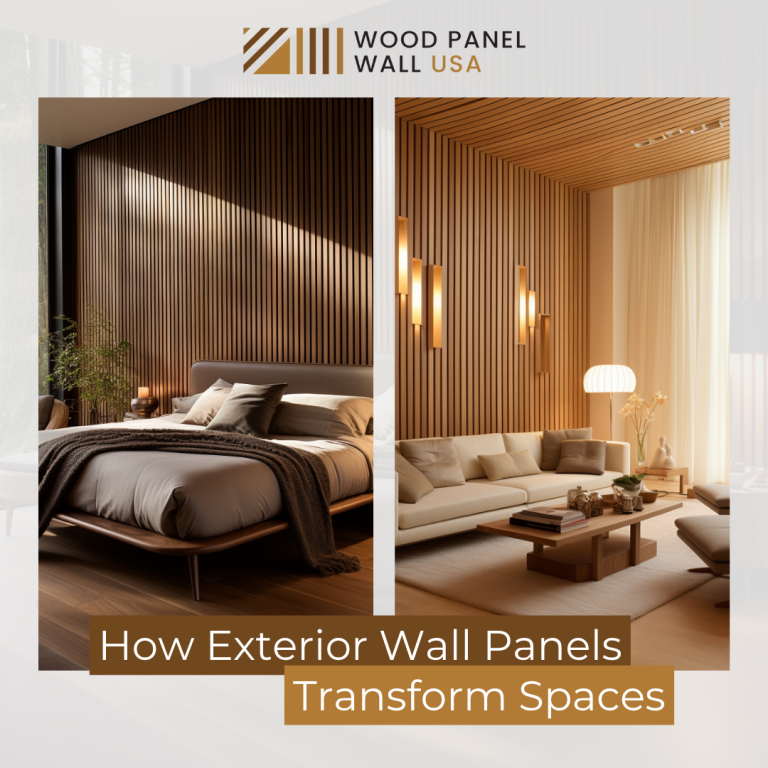 Exterior wall panels