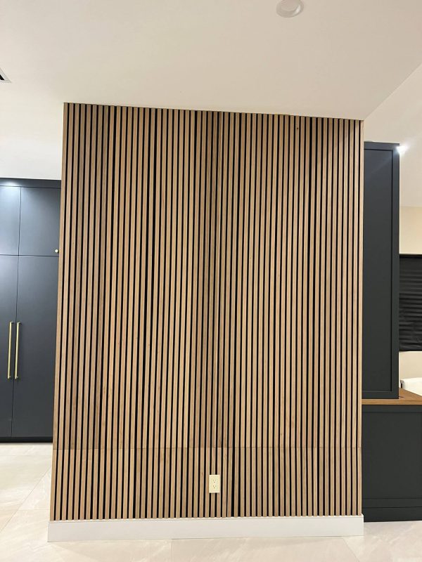 Light Smoke Wood Panels – 100% Real Oak Finish