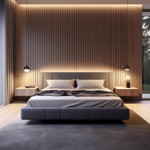 Modern Wood Panel Walls